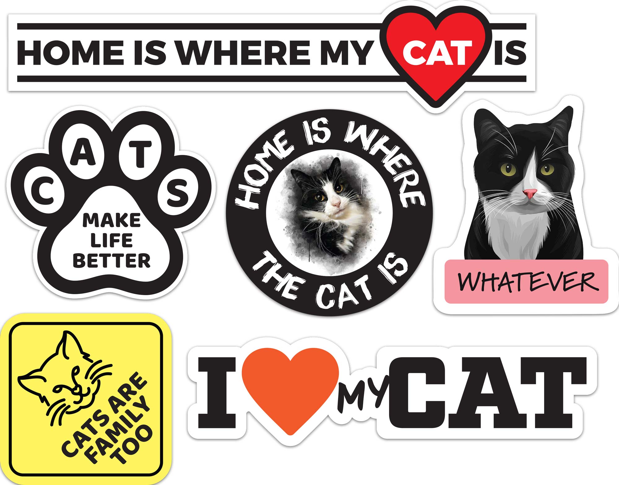 Cat sticker pack